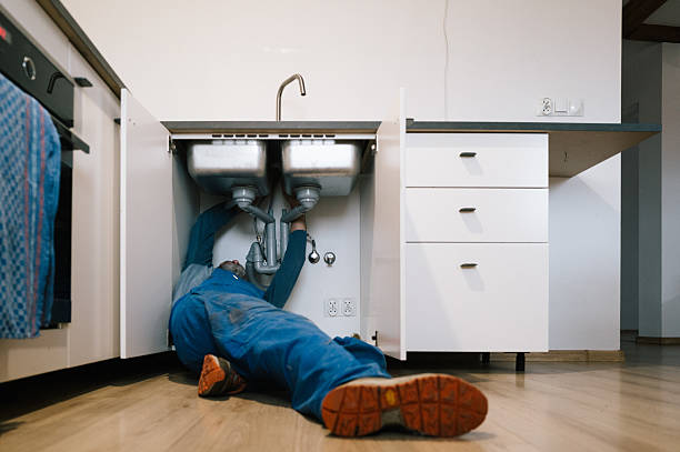 Professional Drain Cleaning technician working in Navarre, MN